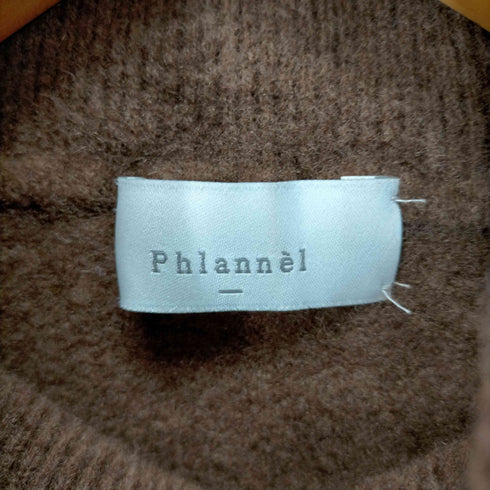 フランネル Phlannel カシミヤ混 タートルネックニット レディース JPN:2