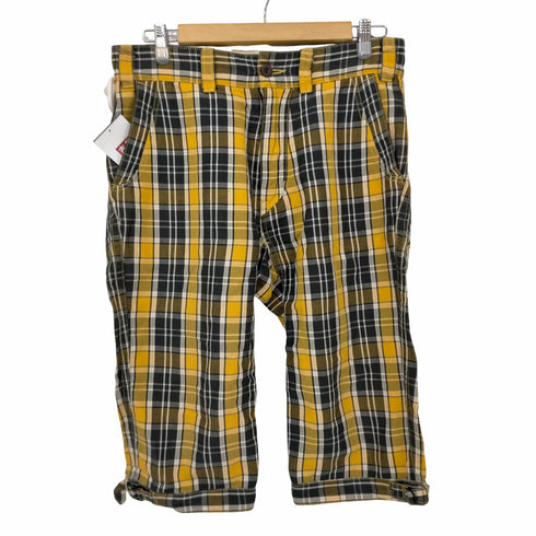 ホワイトマウンテニアリング WHITE MOUNTAINEERING クロップド マルチチェックパンツ メンズ JPN:L