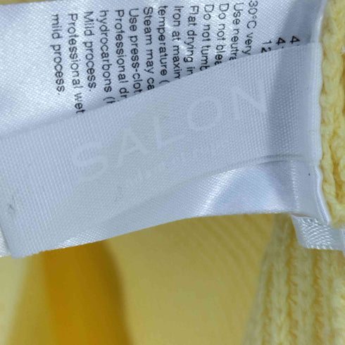 サロンアダムエロペ SALON adam et rope 洗える 2WAY Vネックゆるプルオーバーニット レディース FREE