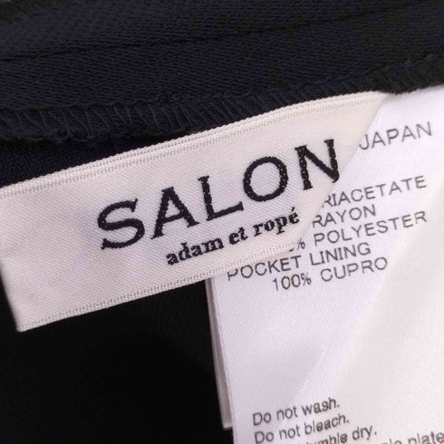 サロンアダムエロペ SALON adam et rope フロントファスナーサロペットワンピース レディース FREE