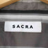 サクラ SACRA シルク混ストライプシャツワンピース レディース 38