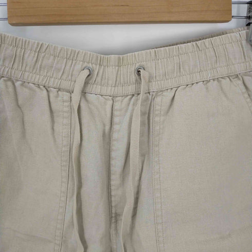 トミージーンズ tommy jeans リネン混 ドローコードショーツ メンズ L