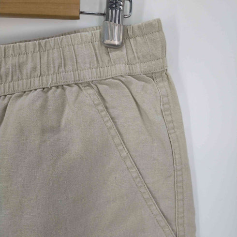 トミージーンズ tommy jeans リネン混 ドローコードショーツ メンズ L