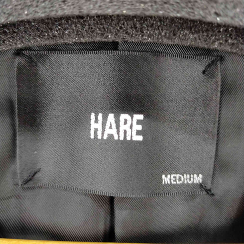 ハレ HARE ノーカラーガウンコート メンズ JPN:M