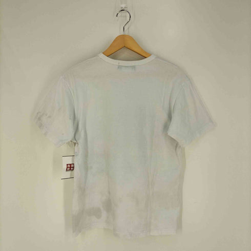 ブラックコムデギャルソン BLACK COMME des GARCONS 20SS フロントプリント クルーネックTシャツ メンズ JPN:L