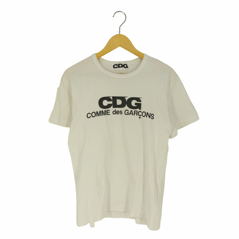 シーディージー コムデギャルソン CDG COMME des GARCONS AD2021 フロントロゴプリント クルーネックシャツ メンズ JPN:L