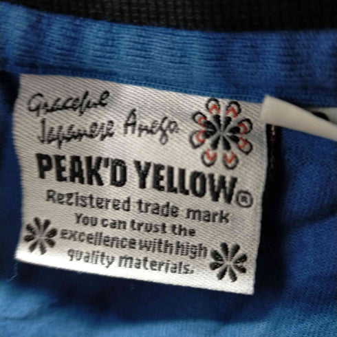 テッドカンパニー TED COMPANY peak'd yellow 両面プリントS/Sカットソー メンズ 38