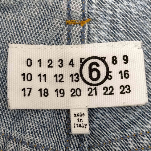 エムエムシックス メゾンマルジェラ MM6 Maison Margiela ワイドレッグデニム バギーデニム メンズ 30