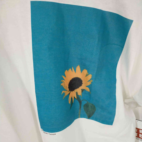 フルーツオブザルーム FRUIT OF THE LOOM ひまわりプリントTシャツ メンズ import:M