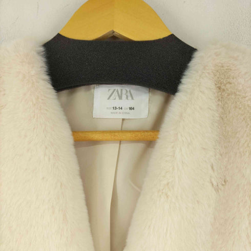 ザラ ZARA フェイクファーベスト レディース 164