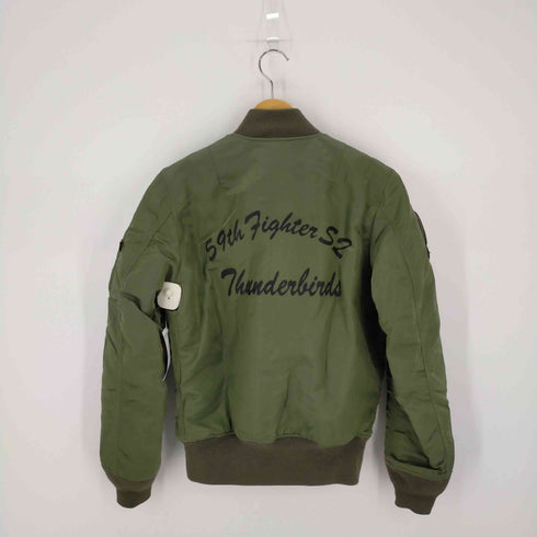 アルファインダストリーズ ALPHA INDUSTRIES ワッペン MA-1 フライトボンバージャケット メンズ JPN:S