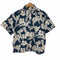 ホノルアサーフ honolua surf co インド綿 フローラル S/S アロハシャツ メンズ import:S