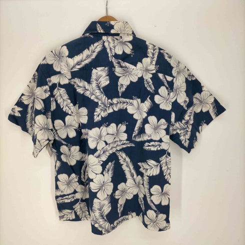 ホノルアサーフ honolua surf co インド綿 フローラル S/S アロハシャツ メンズ import:S