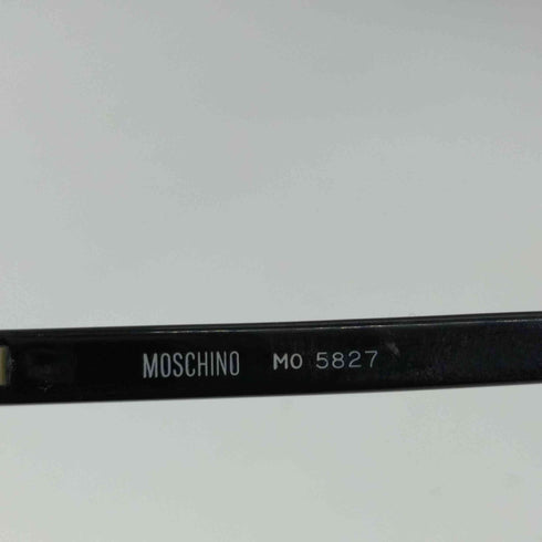 モスキーノ MOSCHINO オーバルサングラス フルリム カラーレンズ レディース 50□19-140