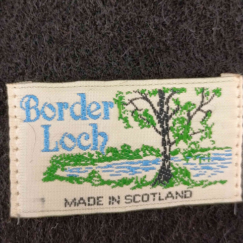 {BorderLoch スコットランド製 カシミアマフラー レディース