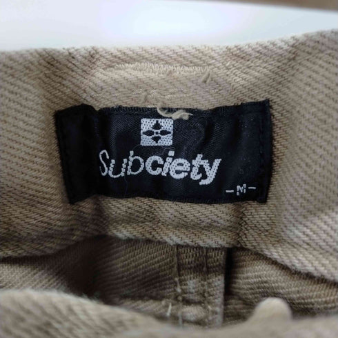 サブサエティ Subciety ストレートチノパン メンズ JPN:M