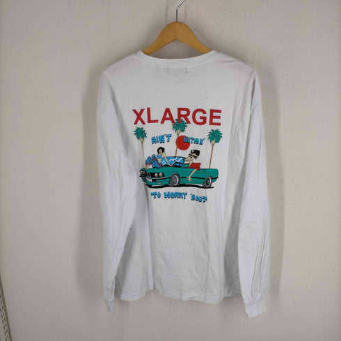エクストララージ XLARGE 背面プリントL/Sカットソー メンズ JPN:XL