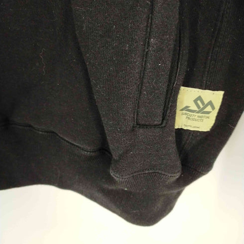 サブサエティ Subciety ラインストーンロゴスウェット メンズ JPN:M