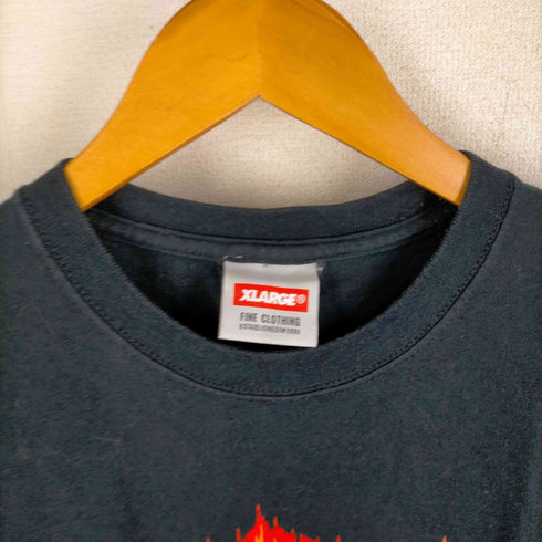 エクストララージ XLARGE FLAME LOGO S/S TEE メンズ JPN:M