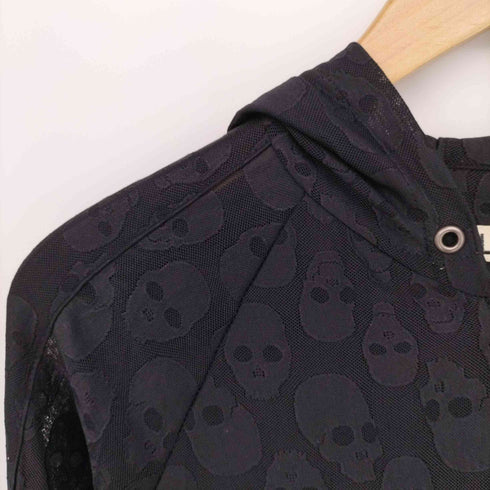 エルジービー ルグランブルー L.G.B PARKA /M SKULLS スカル総柄 シアー パーカー Y2K メンズ JPN:M