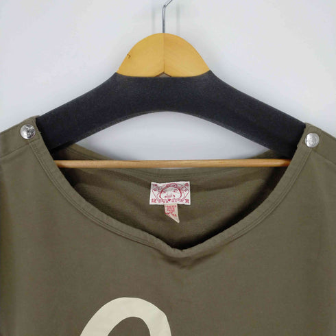 エヴィス EVISU ボートネックプリントロングカットソー レディース 02