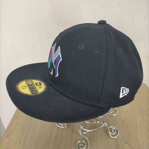ニューエラ NEW ERA WORLD SERIESモデル マルチカラーロゴ刺繍ベースボールキャップ メンズ 7 1/8