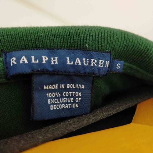 ラルフローレン RALPH LAUREN ビッグポニー刺繍ナンバリングS/Sポロシャツ メンズ JPN:S