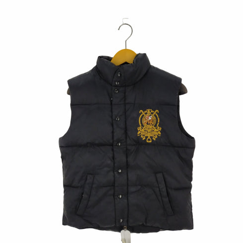 ポロバイラルフローレン Polo by RALPH LAUREN 90-2000S ダウンベスト 刺繍 メンズ JPN:L