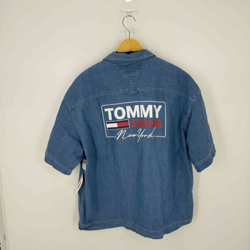 トミージーンズ tommy jeans ボックスカットデニムワークシャツ メンズ JPN:XL