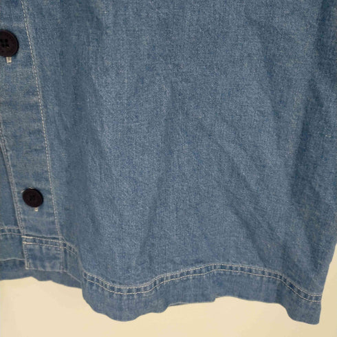 トミージーンズ tommy jeans ボックスカットデニムワークシャツ メンズ JPN:XL