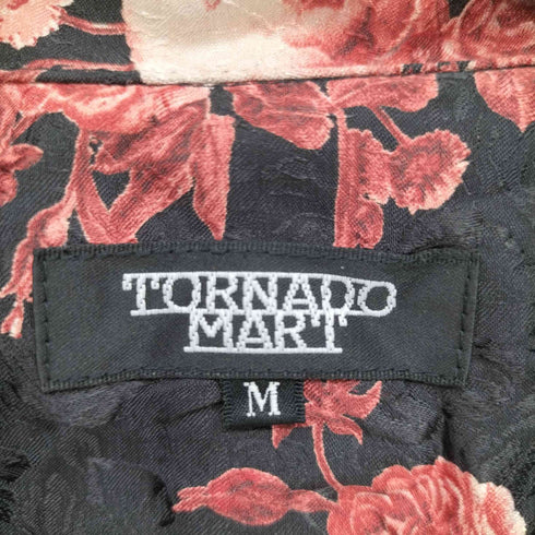 トルネードマート TORNADO MART 花柄 シワ加工 シャツ Y2K メンズ JPN:M