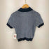 ザラ ZARA FINE KNIT POLO SHIRT レディース import:M