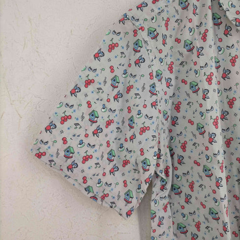 カバンドズッカ CABANE de ZUCCa 総柄 ショートスリーブシャツ レディース JPN:S