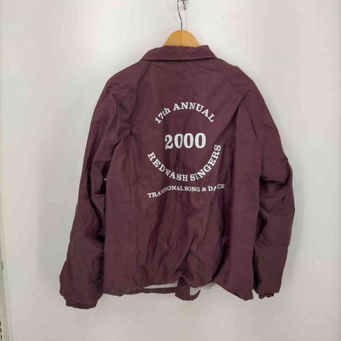 アーバンスポーツウェア AUBURN SPORTSWEAR 90S バックプリント ナイロンコーチジャケット メンズ import:XL