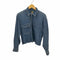 ラングラー Wrangler デニムシャツ ショート丈 カットオフ加工 レディース import:L
