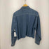 ラングラー Wrangler デニムシャツ ショート丈 カットオフ加工 レディース import:L