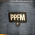ピーピーエフエム PPFM パッチワークデニムシャツ メンズ JPN:S