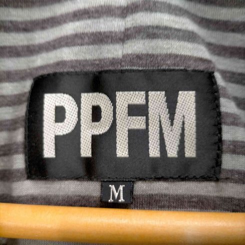 ピーピーエフエム PPFM フーデッドショートコート メンズ JPN:M