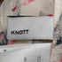 ノット KNOTT ノースリーブ シルク100% 総柄 ワンピース レディース JPN:1