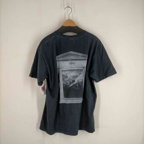 ステューシー Stussy 22AW USA製 Surf Tomb Pigment Dyed Tee 後染 フォトプリントクルーネックTシャツ メンズ JPN:L
