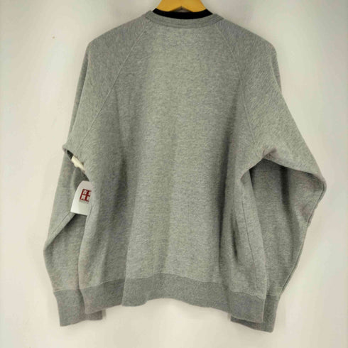 パニール Pannill フロッキープリント裏毛 COLLEGE SWEAT メンズ import:L