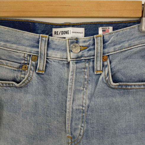 リダン RE/DONE (リダン) Originals High Rise Ankle Crop Denim Jeans カットオフデニムパンツ レディース 24