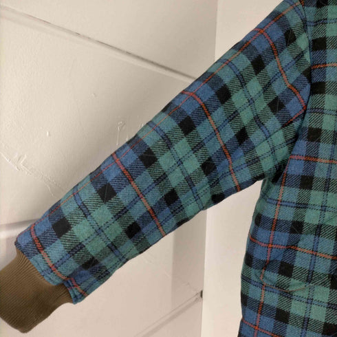 サノバチーズ SON OF THE CHEESE Check wool down Jkt メンズ JPN:M