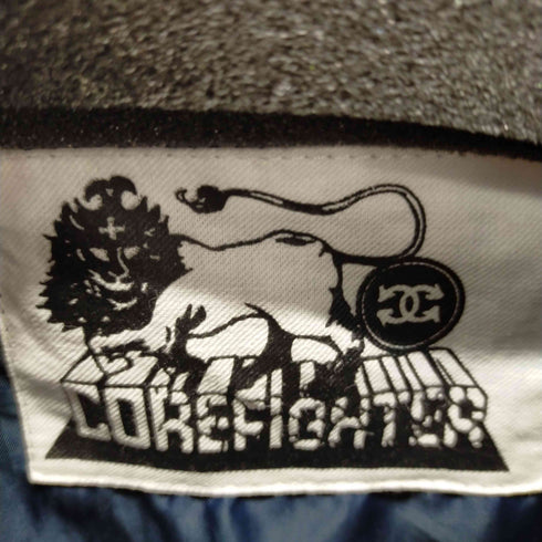 コアファイター Corefighter チェッカーフラッグ コーチジャケット メンズ