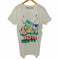 80-90s VINTAGE LOVELY KITTEN キャラクター プリント ロング丈 Tシャツ ワンピース レディース ONE SIZE
