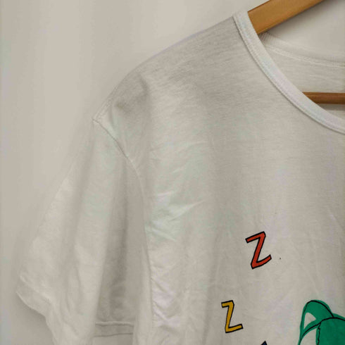 80-90s VINTAGE LOVELY KITTEN キャラクター プリント ロング丈 Tシャツ ワンピース レディース ONE SIZE