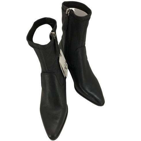 ザラ ZARA Leather ankle boots レザー アンクル ブーツ レディース JPN:23.5