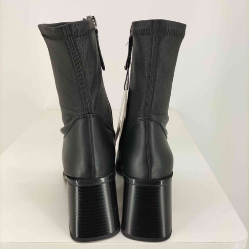 ザラ ZARA Leather ankle boots レザー アンクル ブーツ レディース JPN:23.5