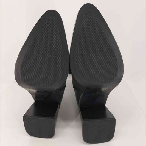 ザラ ZARA Leather ankle boots レザー アンクル ブーツ レディース JPN:23.5