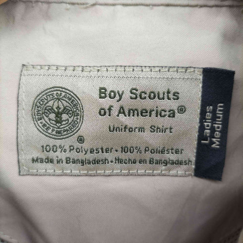 ボーイスカウトオブアメリカ BOY SCOUTS OF AMERICA ワッペン ボーイスカウト S/S シャツ レディース import:M